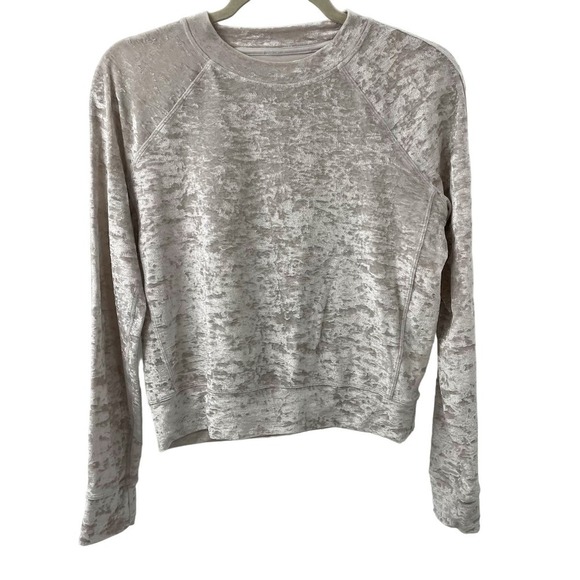 Lululemon Warm Down Crew Crushed Velvet Chrome W3EBNS - Picture 4 of 7